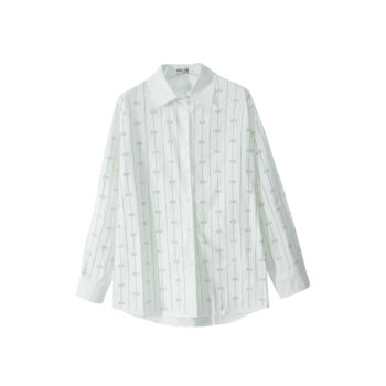 Classic White Textured Button-Up Shirt